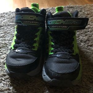 Boys Light Up Skechers